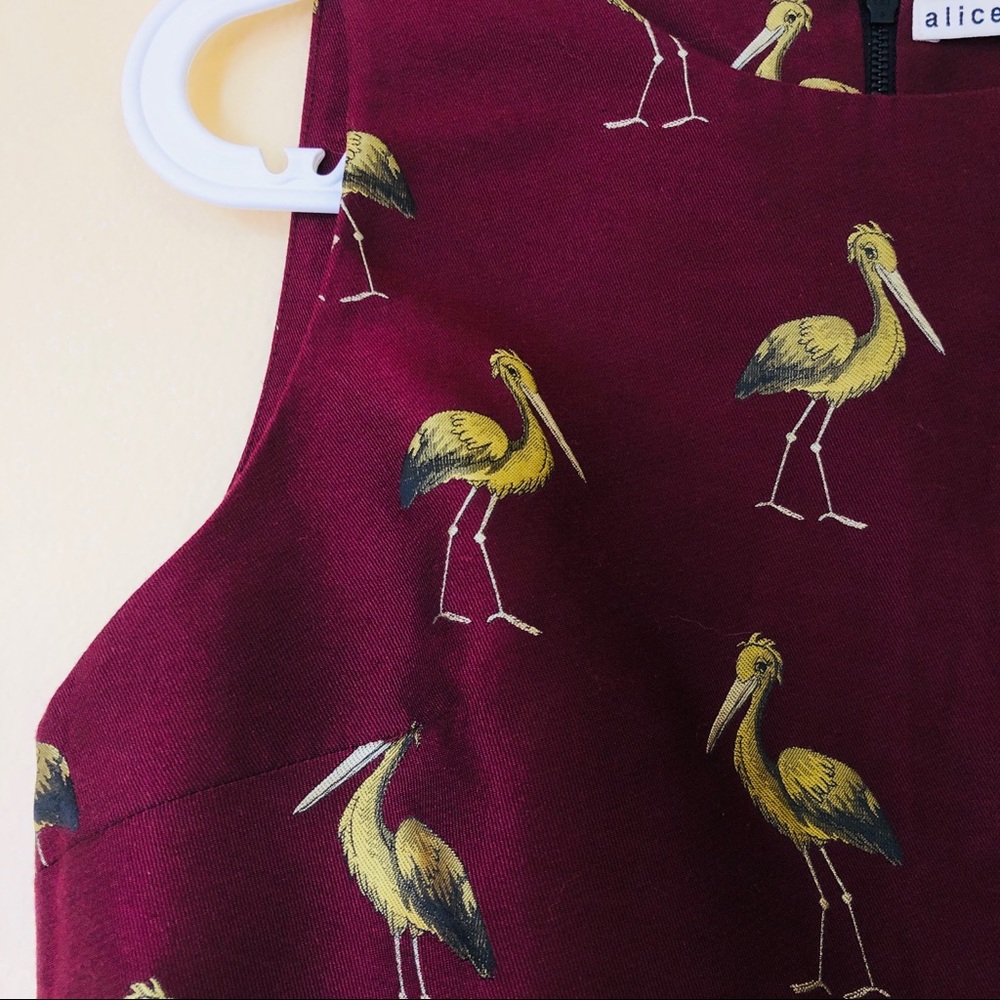Alice + Olivia Super Cute Bird Dress View 3